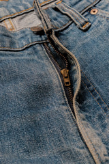 Vintage 80s Levi's 517 Single Stitch Bootcut Indigo Denim Jeans Made in USA 美製復古橘單線喇叭牛仔長褲