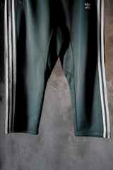 Adidas Originals Beckenbauer Cropped Track Pants Dark Green 阿迪達斯經典三線寬版剪裁七分運動長褲