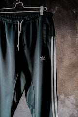 Adidas Originals Beckenbauer Cropped Track Pants Dark Green 阿迪達斯經典三線寬版剪裁七分運動長褲