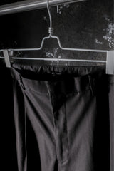 Uniqlo +J Jil Sander Chino Pants Black +J 聯名系設計師款黑色純棉斜紋打褶寬版休閒褲