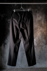 Uniqlo +J Jil Sander Chino Pants Black +J 聯名系設計師款黑色純棉斜紋打褶寬版休閒褲
