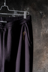 Shalou Feather Embroidery Sweatpants 後口袋羽毛刺繡重磅縮口運動長褲