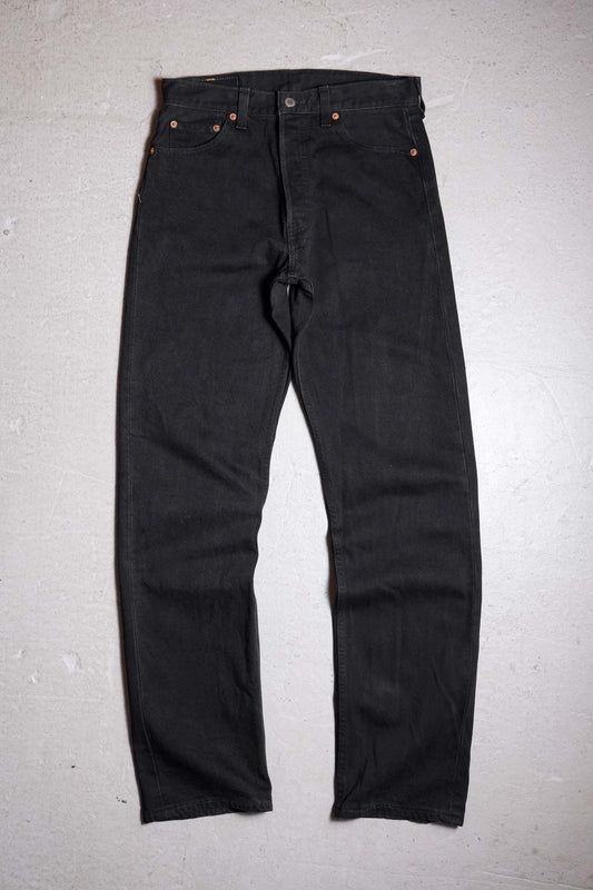 Levi's 90's Vintage 501 Black Denim Jeans Made in Canada