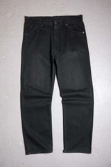 Levi’s 00’s Vintage 607 Orange Tab Black Denim Jeans Made in Japan