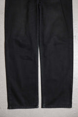 Levi’s 00’s Vintage 607 Orange Tab Black Denim Jeans Made in Japan