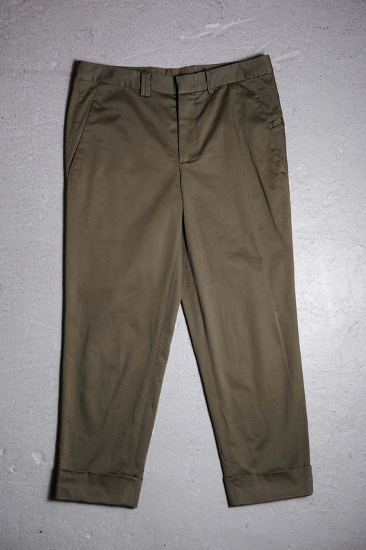 ブラックバレット バイ ニール バレット スキニーフィット パンツ オリーブ