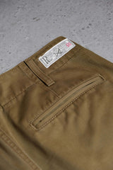 ラギッドファクトリー コットンツイル チノパンツ カーキ 日本製