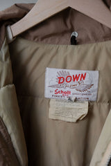 SCHOTT 1970’s Vintage Puffer Down Jacket