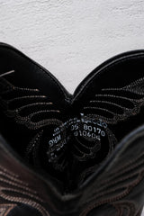 Laredo Two-Tone Flame Snip Toe Western Boots雙色火焰拼接尖頭西部靴 美國製