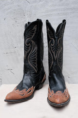 Laredo Two-Tone Flame Snip Toe Western Boots雙色火焰拼接尖頭西部靴 美國製