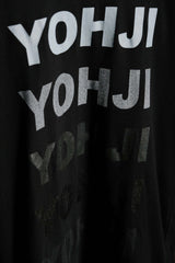 Yohji Yamamoto x Justin Davis 11S/S Gradation Logo Tee Yohji Yamamoto Gradient Logo Short Tee