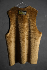 Barbour Vintage Warm Pile Liner Vest 雙皇冠時期 古著油布外套內裏保暖絨毛背心