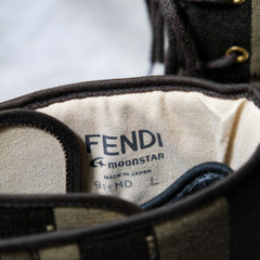 FENDI x Moonstar High Top Sneakers Boots