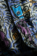 Vintage Silk Print Shirt 古著絲質印花短袖襯衫