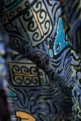 Vintage Silk Print Shirt 古著絲質印花短袖襯衫