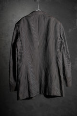 Cerruti 1881 コットン/リネン ストライプ スーツ ジャケット