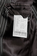 Cerruti 1881 コットン/リネン ストライプ スーツ ジャケット