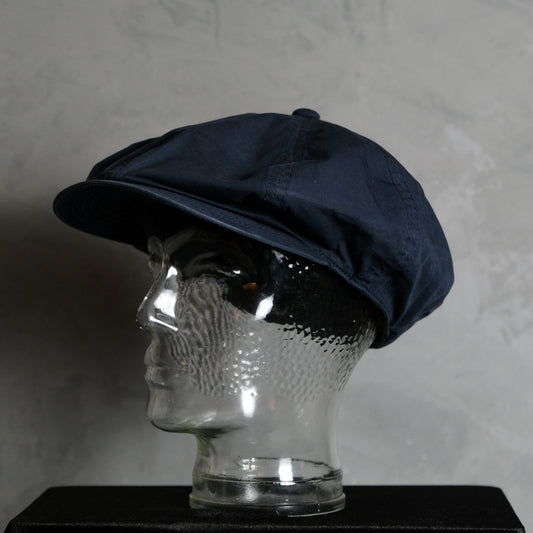 The Dogs & Co Navy HuntingCap 日本の帽子ブランド ネイビーブルー コットンツイル ハンティングキャップ キャスケットキャップ