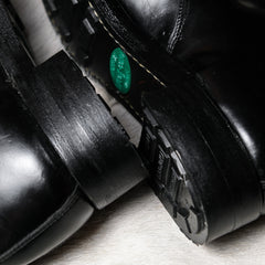 デッドストック Biltrite ポリス コンバット ブーツ 新品 ブラック レザー ポリス コンバット ブーツ カナダ製