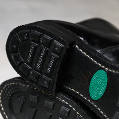 デッドストック Biltrite ポリス コンバット ブーツ 新品 ブラック レザー ポリス コンバット ブーツ カナダ製