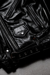 IZZUE モーターサイクルレザージャケット