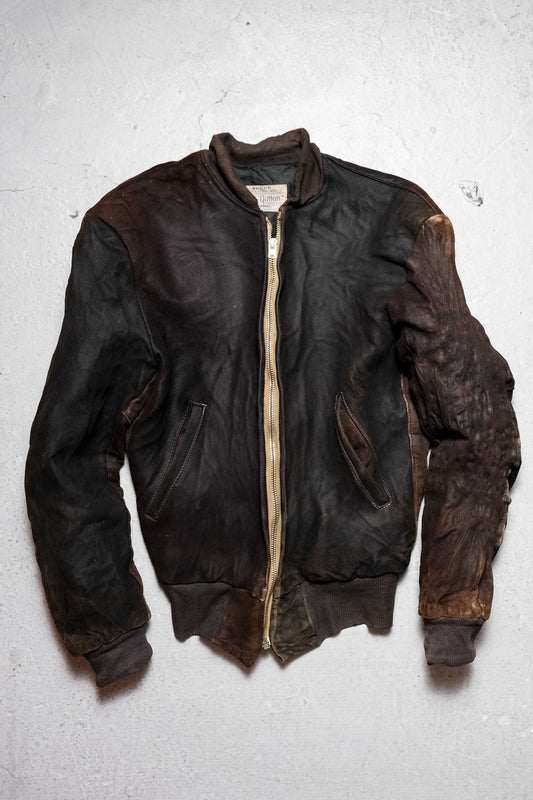 Vintage DuPont Quilon Suede Leather Jacket