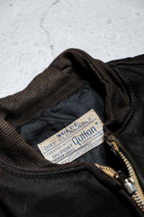 ヴィンテージ デュポン キロン スエード レザー ジャケット