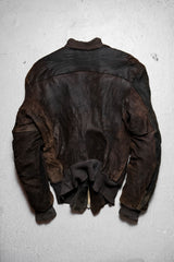 ヴィンテージ デュポン キロン スエード レザー ジャケット