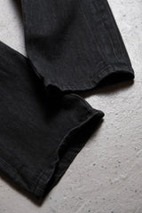 Levi's 501 Black Denim Jeans Classic Straight Black Denim Pants