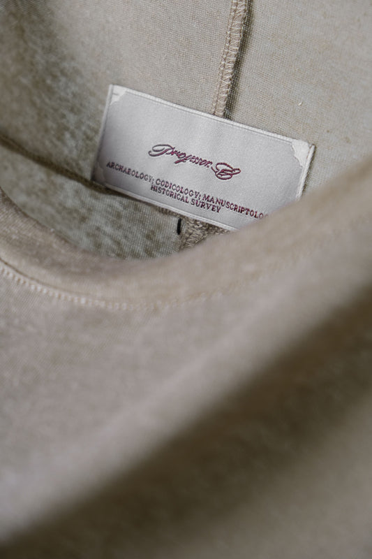 Professor.E - 23S/S "Dirt" OVSD Tank Top (Beige)