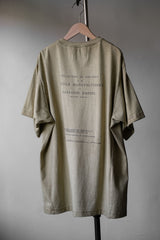 Professor.E - 23S/S Archaeol 02 T-Shirt (Beige)