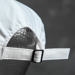 TIGHTBOOTH Side Logo Camp Cap Japanese skateboard brand electric embroidery Logo four-piece camping cap White