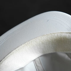 TIGHTBOOTH Side Logo Camp Cap Japanese skateboard brand electric embroidery Logo four-piece camping cap White