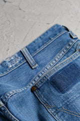 Wrangler 1950's Vintage 11MWZ Blue Bell Jeans Talon Zipper Original 50s Blue Bell Jeans Talon Zipper Denim Pants