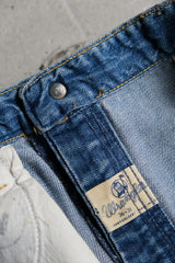 Wrangler 1950's Vintage 11MWZ Blue Bell Jeans Talon Zipper Original 50s Blue Bell Jeans Talon Zipper Denim Pants