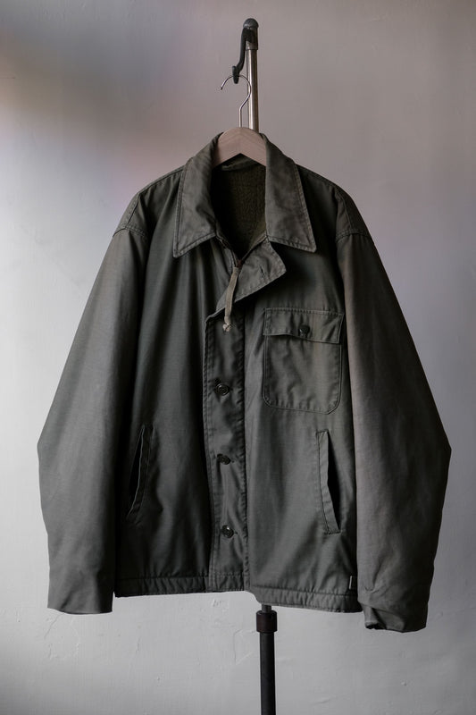 US Army 1970s A-2 Deck Jacket With Scovill "Gripper" Zipper 美國公發海軍甲板外套