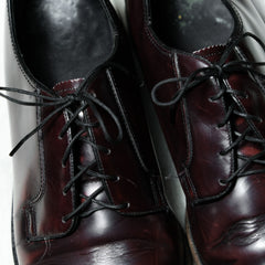 Vintage Florsheim leather Model 30834 dark Burgundy American made Oxford shoes Burgundy color