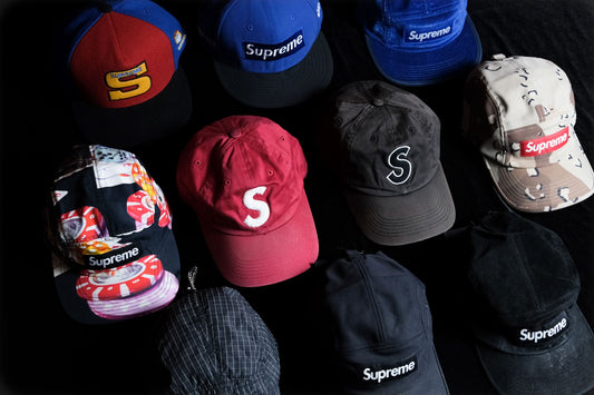 Supreme Cap(6パネル、5パネル、キャンプ、スナップバック)ベースボールキャップ 5点式オールドハット