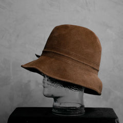 Vintage Wool Feather Fedora Hat Vintage Women's Wool Suede Wool Gentleman Hat Feather Decoration