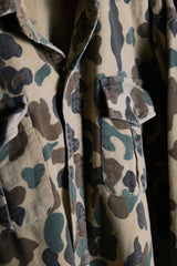 Eddie Bauer Vintage Wool Camo Shirt American century-old vintage duck hunting camouflage wool shirt