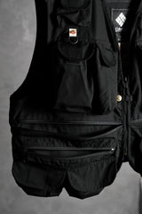 Mountain Research x Columbia Black Label Henrys Point Vest Two-Piece Multi-Pocket Fishing Vest Waterproof Cape