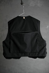 Mountain Research x Columbia Black Label Henrys Point Vest Two-Piece Multi-Pocket Fishing Vest Waterproof Cape