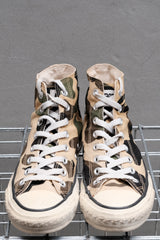 A Bathing Ape BAPE STA High Camo Canvas Sneakers 迷彩高筒帆布鞋