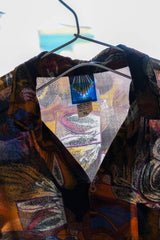Vintage All Over Print Rayon Shirt Made in USA 美國製古著滿版印花嫘縈襯衫