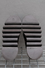 Hender Scheme Fur Strap Platform Shoes 磁吸釦毛料動物紋裝飾皮鞋