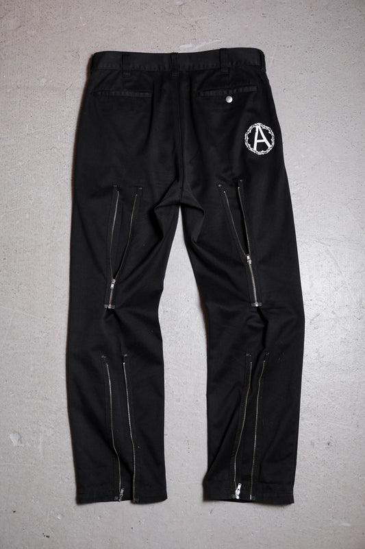 Supreme x Undercover 16A/W Anarchy Zipper Work Pants