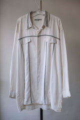 Vintage Embroidered Rayon Shirt 古著繡線裝飾嫘縈襯衫