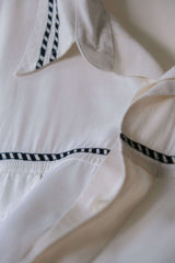 Vintage Embroidered Rayon Shirt 古著繡線裝飾嫘縈襯衫