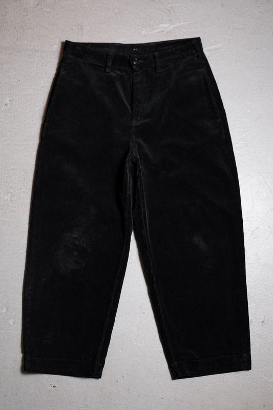 Porter Classic - CORDUROY PANTS - Black (Product available at Anemone Studio)