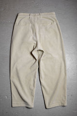 ポータークラシック-コーデュロイパンツ-オフホワイト